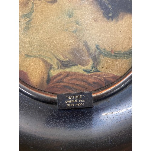 66 - Old master Trafford plaque diameter approx 16.5