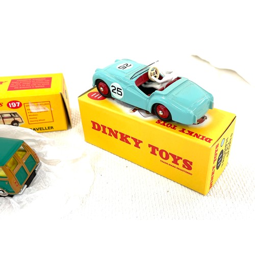 20 - Selection of 4 boxed Dinky toys includes 23D, 197, 482 and 111
