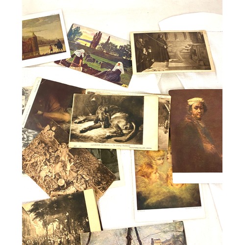 64 - Large selection of assorted postcards, various scenes