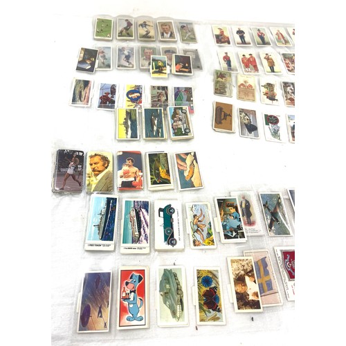 82 - Large selection of John Players, Mars confections, Barratt & Co cigarette cards - part set