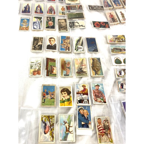 32 - Large selection of  cigarette cards - missed part sets