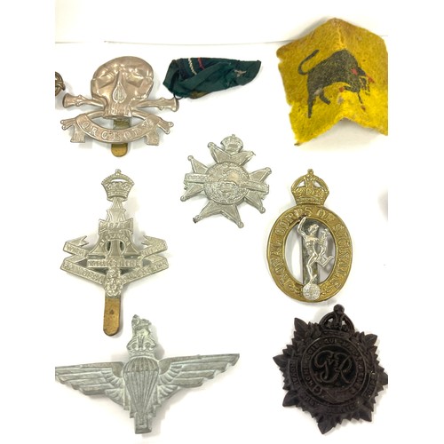 479 - Selection of cap badges