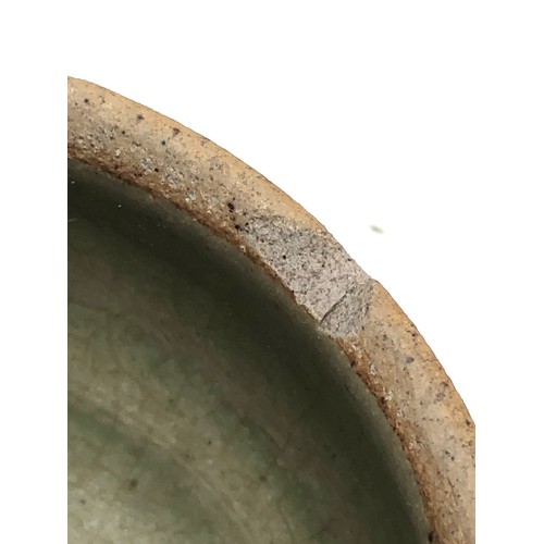 440 - 3 bernard leach studio pottery bowls edge chip to 1 as shown