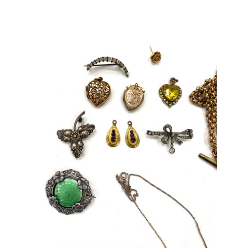 456 - Selection of Vintage and later costume jewellery