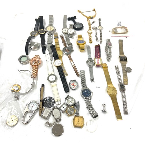 479 - Selection of mens and ladies wristwatches, all untested