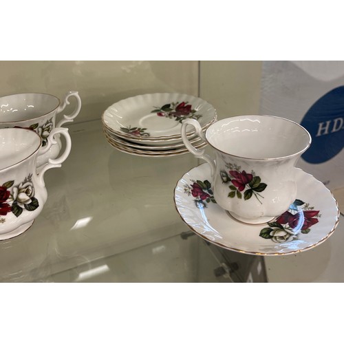 416 - Part Crown Fenton bone china tea service