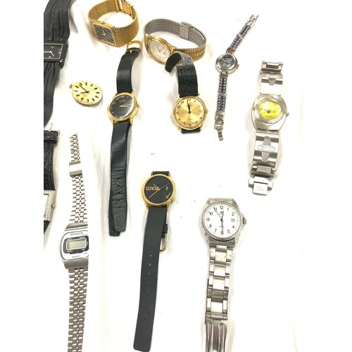 432 - Selection of ladies and gents wristwatches, untested