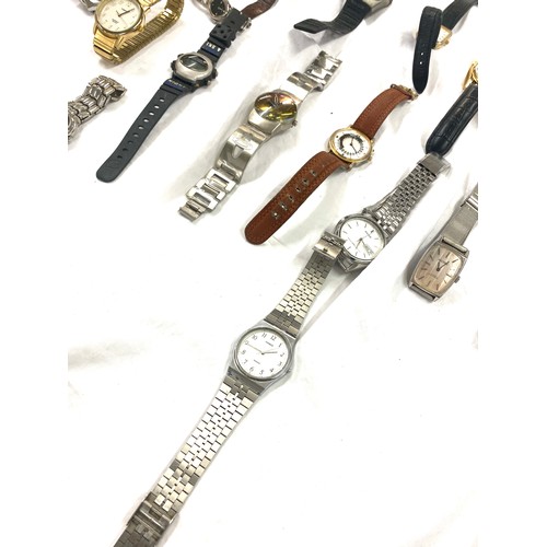 434 - Selection of ladies and gents wristwatches, untested