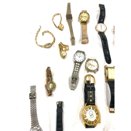 435 - Selection of ladies and gents wristwatches, untested