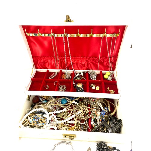 474 - Large selection of costume jewellery includes beads etc