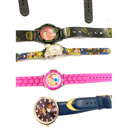 469 - Selection of childs disney watches etc