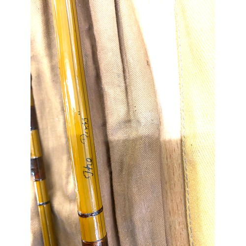 200 - Large selection of fishing rods Apollo tubular steel rod the ross, allcocks the billy lane motch rod... 