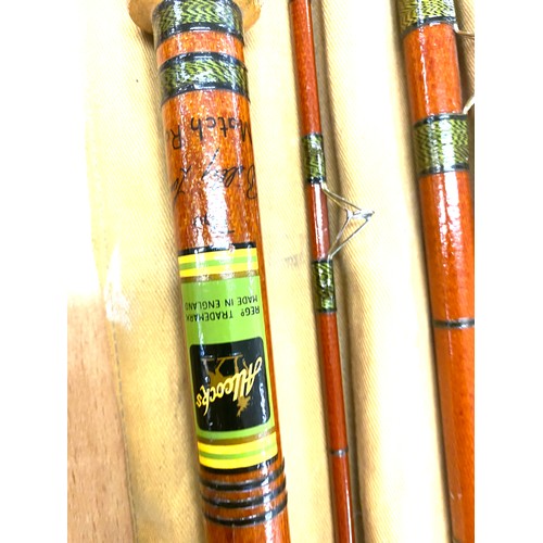 200 - Large selection of fishing rods Apollo tubular steel rod the ross, allcocks the billy lane motch rod... 