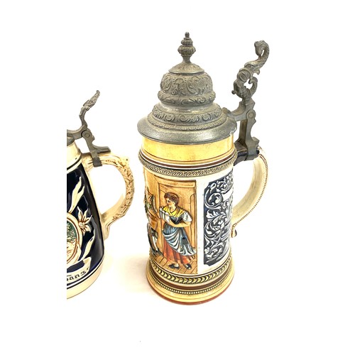 59 - Selection of 4 vintage steins