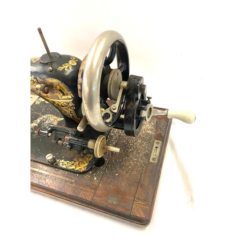 178 - Vintage cased Serenta sewing machine