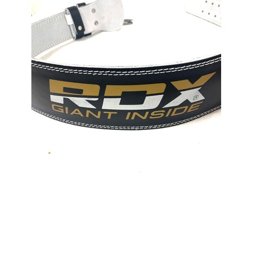 297A - RDX Giant inside caviar weight lifting belt, brand new with tags