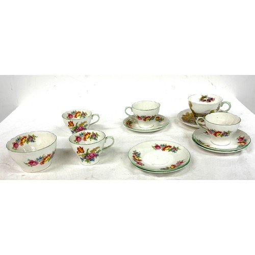 74 - Selection of vintage Shelley pottery to include part tea service