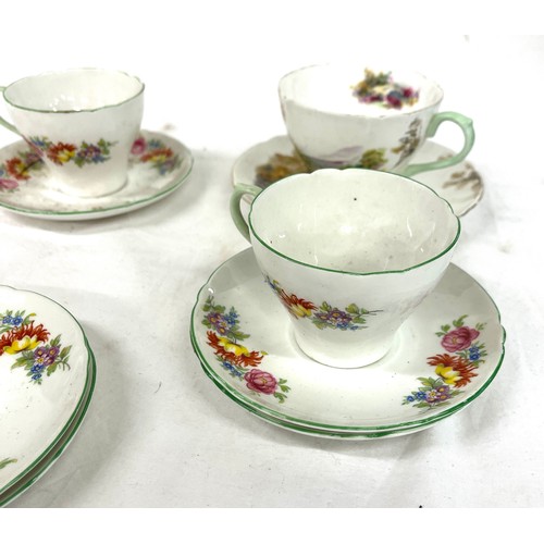 74 - Selection of vintage Shelley pottery to include part tea service