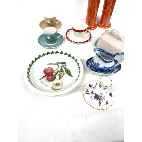 111 - Selection of china to include Spode, Italian, Poole, Midwinter, Hammersley, Susie Cooper