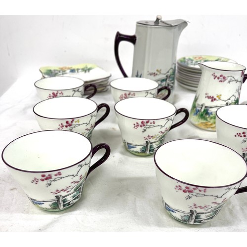 129 - Vintage Grimwades Atlas china tea set