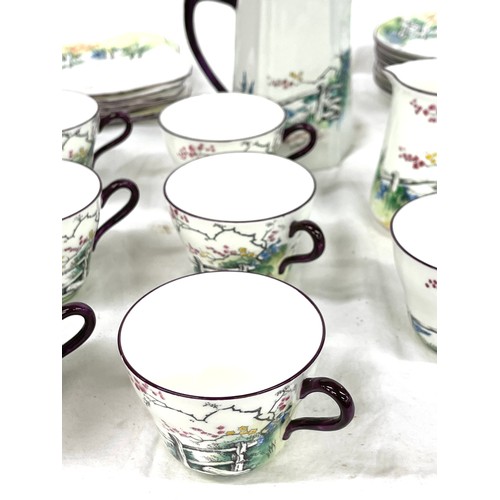 129 - Vintage Grimwades Atlas china tea set