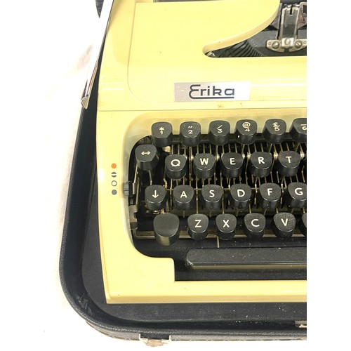 171 - Erica vintage cased typewriter