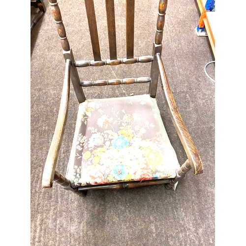 329 - Antique nursing chair