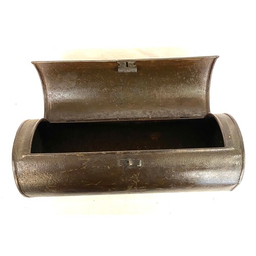 79 - Vintage metal candle box