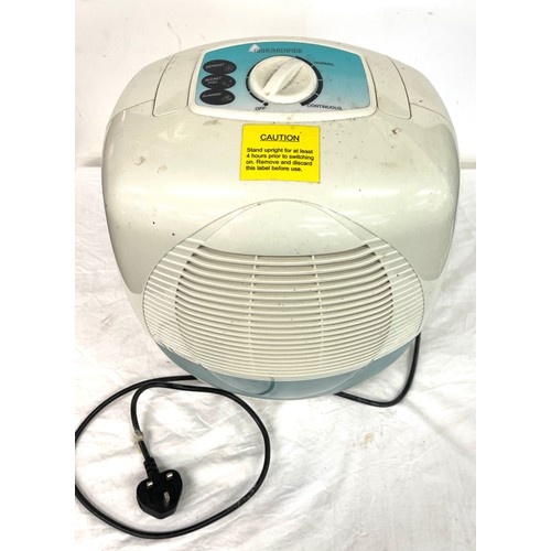 196 - Boxed B&Q Dehumidifier compact 10 liters