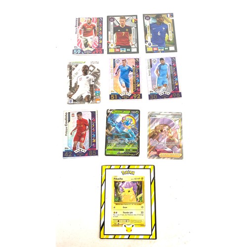 500 - Selection of collectors limited edition cards includes Pokemon, euro 2020 football etc