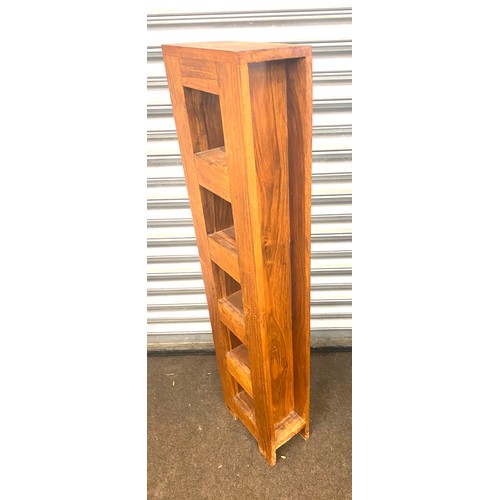 392 - Wall display rack measures approx 44