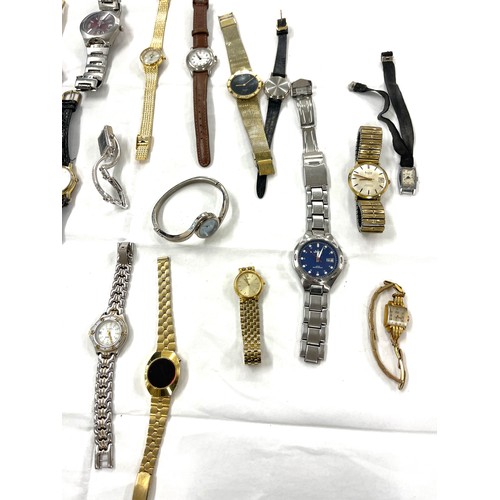 497 - Selection of ladies and gents wristwatches, untested