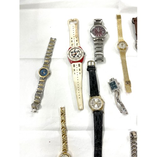 497 - Selection of ladies and gents wristwatches, untested