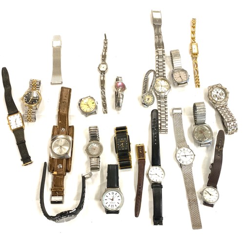 503 - Selection of ladies and gents wristwatches, untested