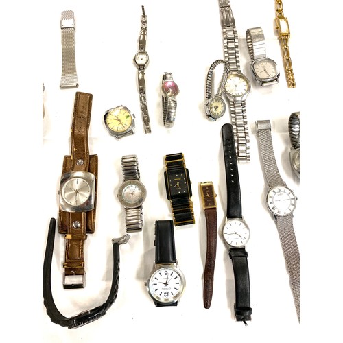 503 - Selection of ladies and gents wristwatches, untested