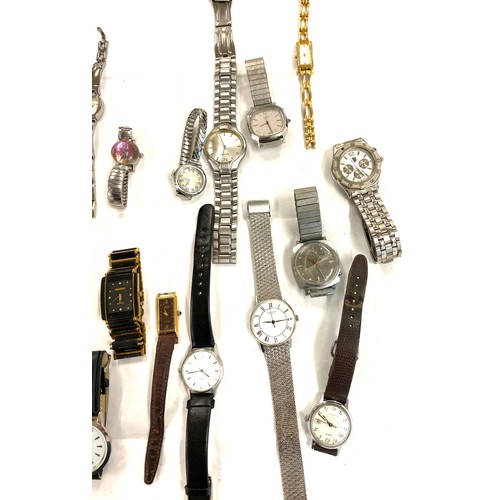 503 - Selection of ladies and gents wristwatches, untested