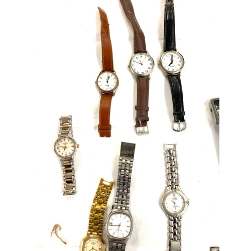 505 - Selection of ladies and gents wristwatches, untested