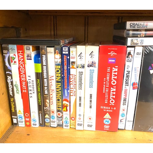 409 - Large selection of DVDs includes box sets, blue ray dvds etc