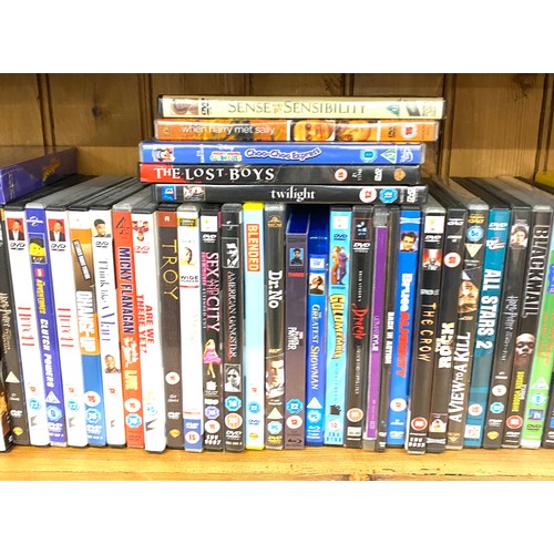 410 - Large selection of DVDs includes box sets, blue ray dvds etc