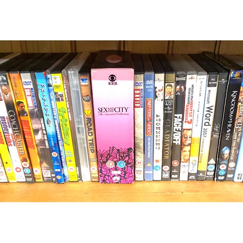 412 - Large selection of DVDs includes box sets, blue ray dvds etc