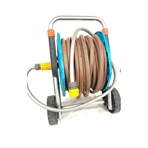 360 - Gardena hose pipe on reel