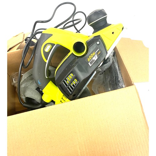 356 - Boxed Ryobi 600W electric planer espn 6082