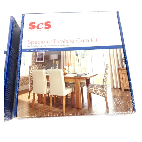 297 - SCS leather care kit and a SCS furniture care kit brand new in box