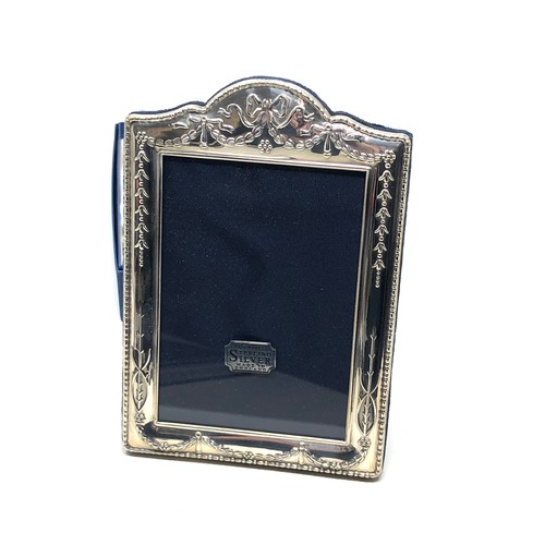 68 - Boxed silver picture frame 16.5cm by 11.5cm