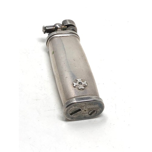 448 - Vintage silver im corona cigarette lighter