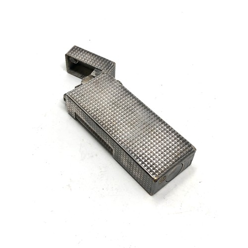 458 - Vintage Dunhill cigarette lighter  with  lighter flints