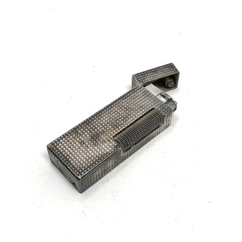 458 - Vintage Dunhill cigarette lighter  with  lighter flints