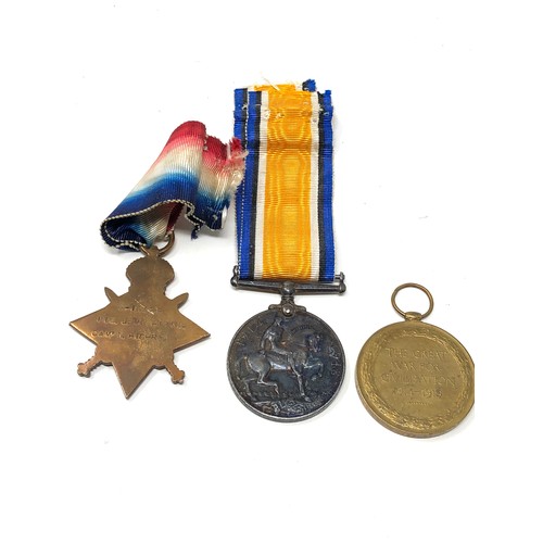 416 - ww1 trio medals to s-16351 pte j.mc keand cameron highlanders