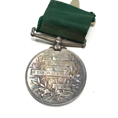 423 - Victorian volunteer long service medal un-named as issued