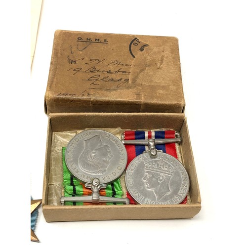 426 - Boxed ww2 medals & territorial medal to 7358614 cpl h.murray r.e.m.e